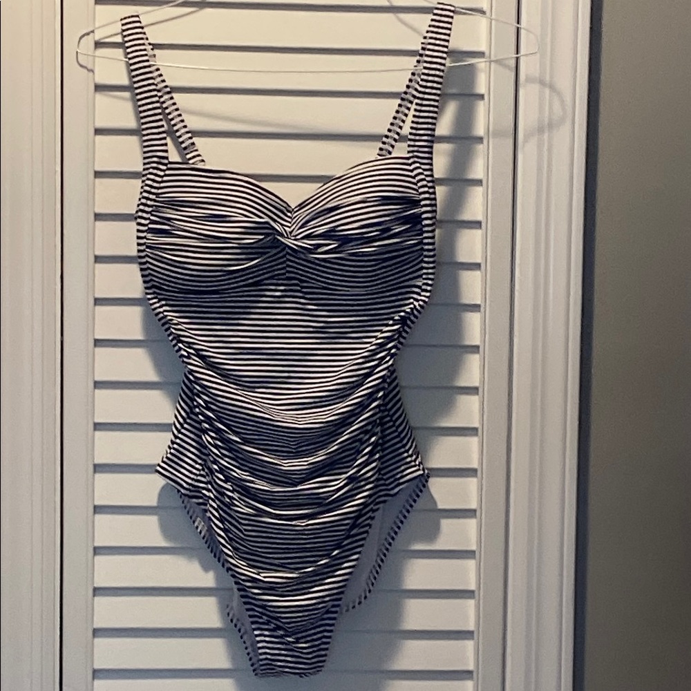 Striped Women’s One Piece Swimsuit